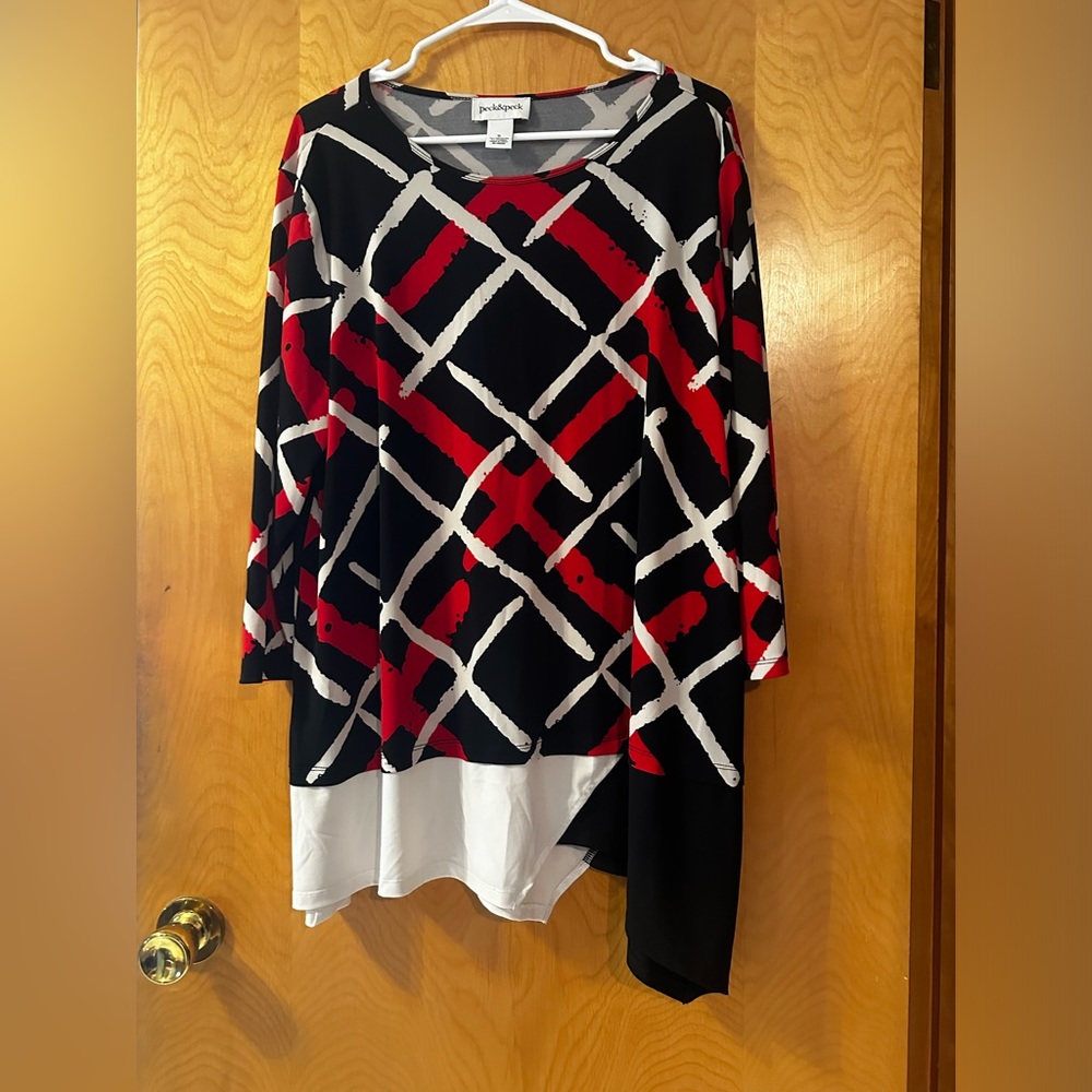 Peck & Peck XL long blouse